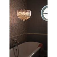Eurolux chandelier shown in its packaging