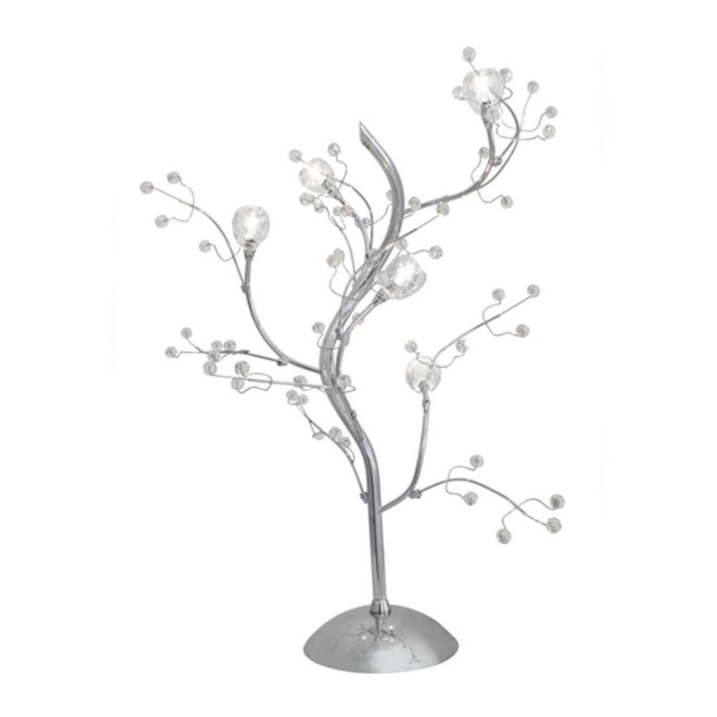 Eurolux chrome table lamp, front view