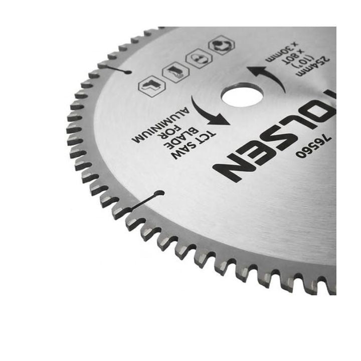 Close-up detail of the Tolsen saw