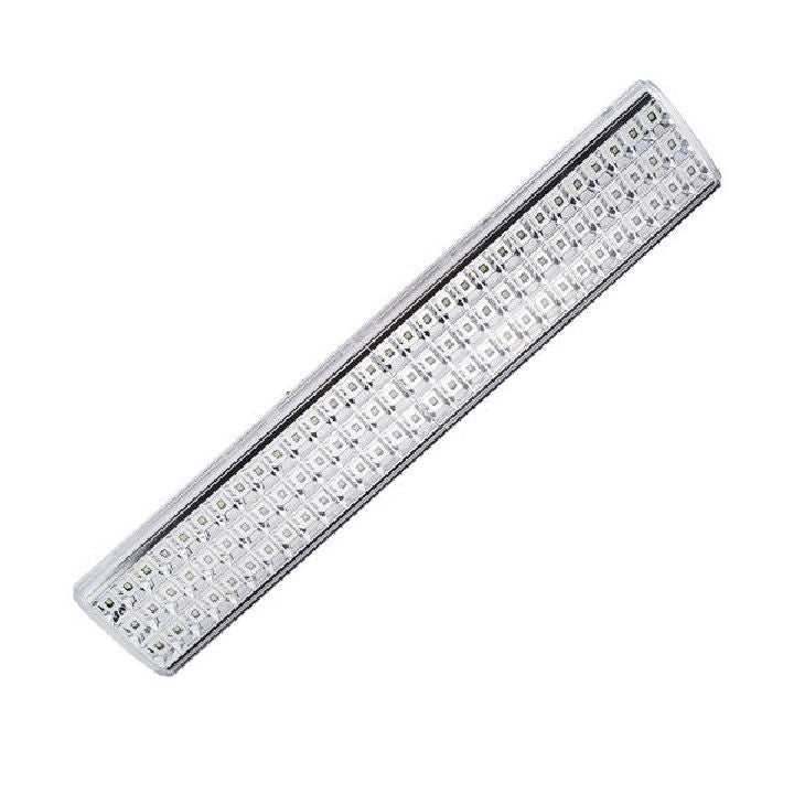 Close-up detail of the Eurolux white emergency light