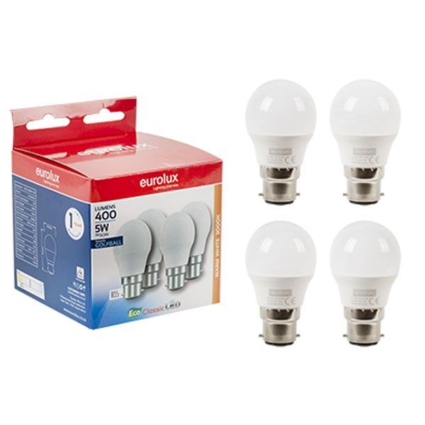 Eurolux LED globe, front view