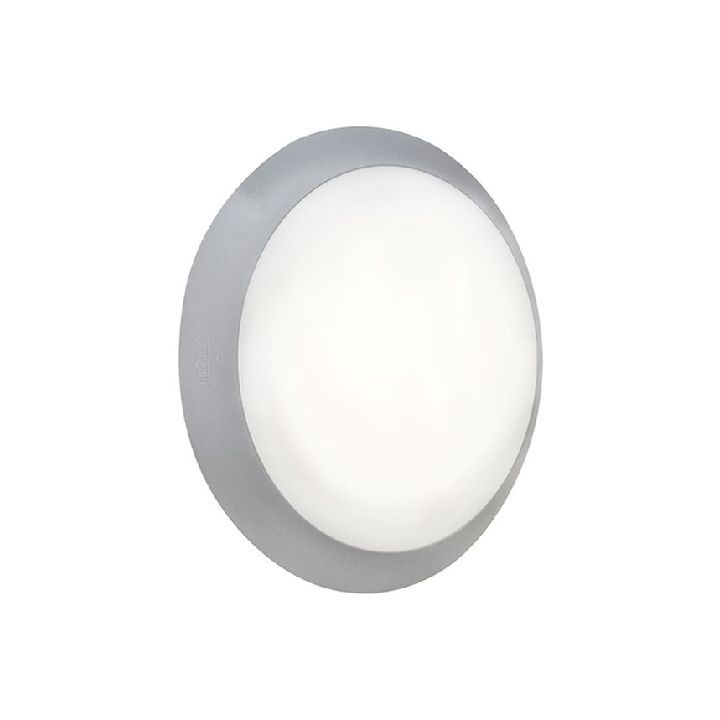 Close-up detail of the Eurolux grey wall light