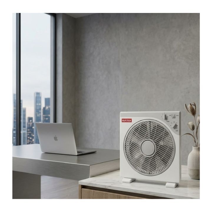 Close-up detail of the Eurolux fan