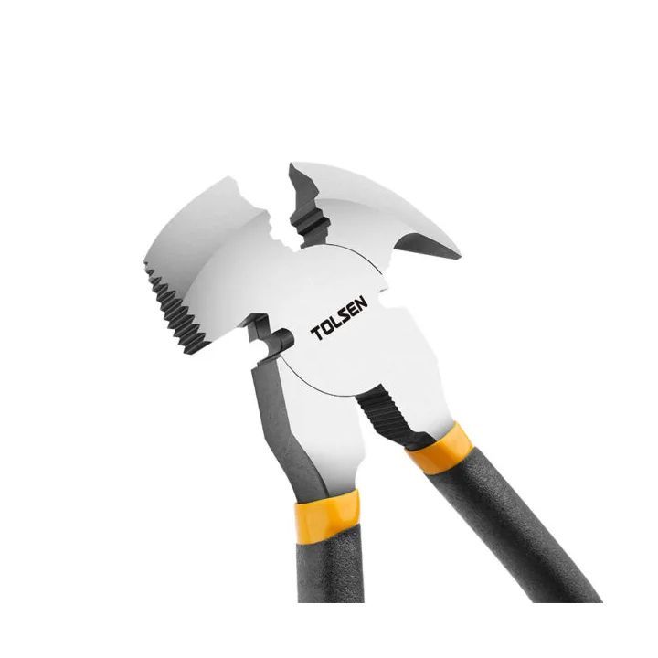 Close-up detail of the Tolsen pliers
