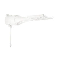 Lorenzetti white thermoplastic plumbing, front view