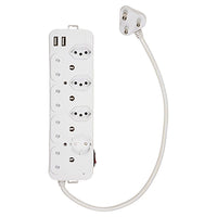 Eurolux extension cord, front view