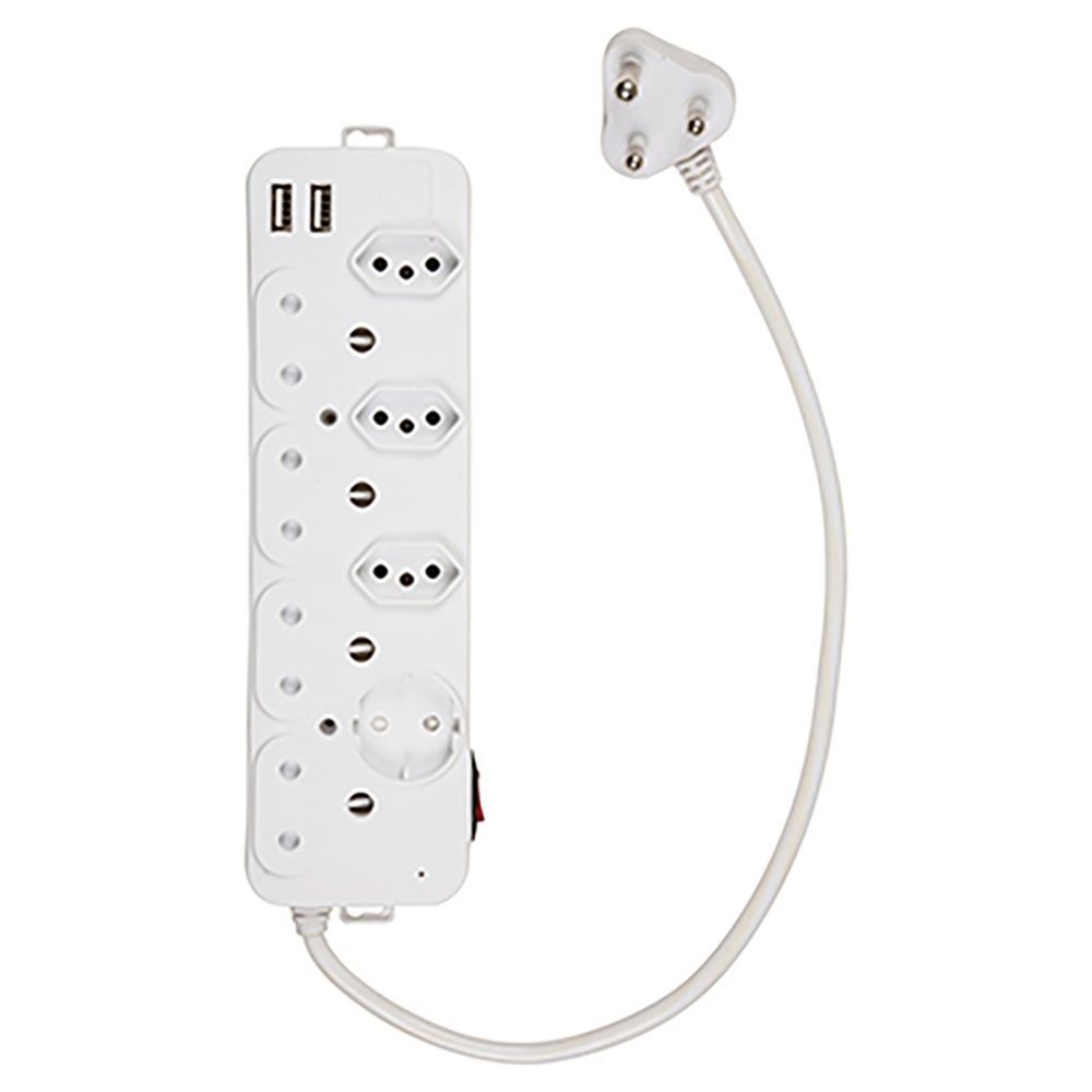 Eurolux extension cord, front view