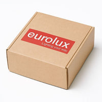 Eurolux satin chrome downlight, alternate angle