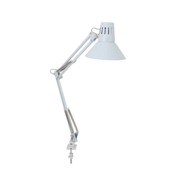Eurolux white lamp, front view