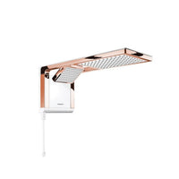 Lorenzetti plumbing installed and lit