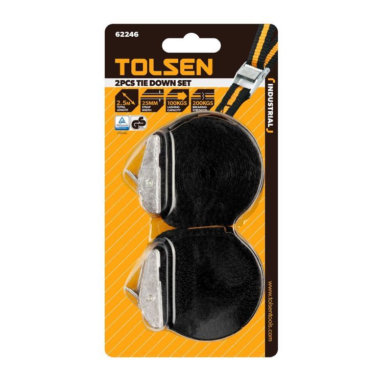 Close-up detail of the Tolsen tool