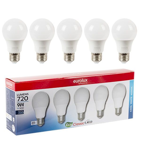 Eurolux LED globe, front view
