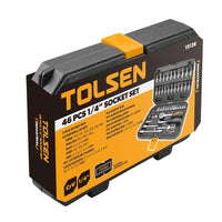 Tolsen socket set, front view
