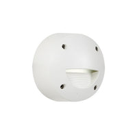 Eurolux white downlight, front view