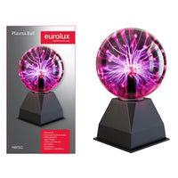 Eurolux black night light shown in its packaging