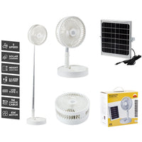 Radiant white fan shown in its packaging