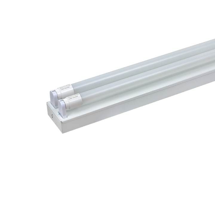 Eurolux white floodlight shown in its packaging
