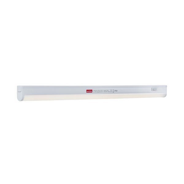 Eurolux white downlight, front view