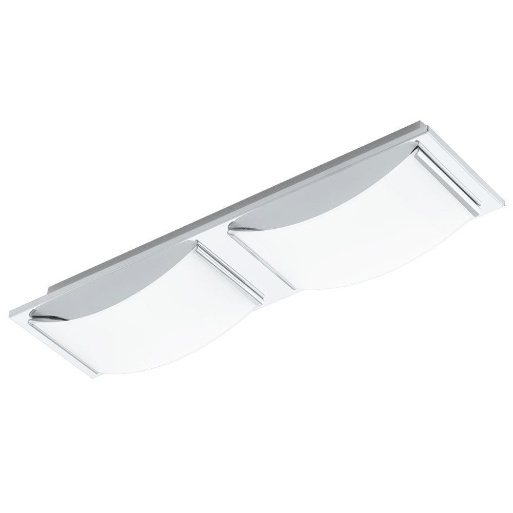 Eurolux chrome ceiling light, front view