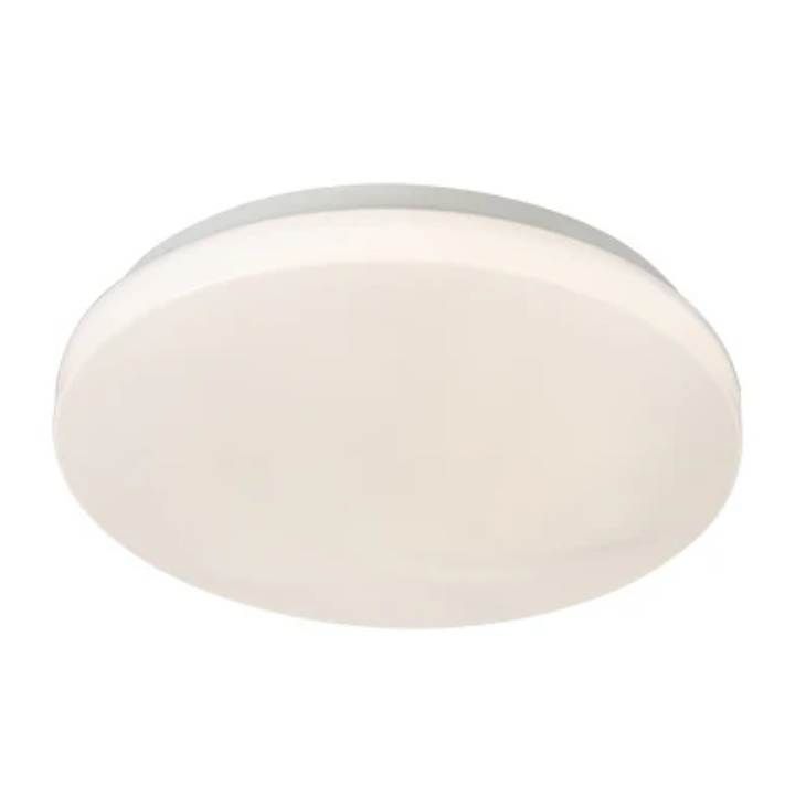 Eurolux white ceiling light, front view