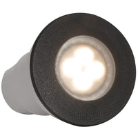 Eurolux black ground light, front view