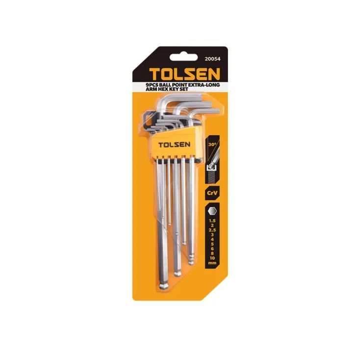 Tolsen tool set installed and lit