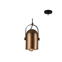 Eurolux gold pendant light, front view