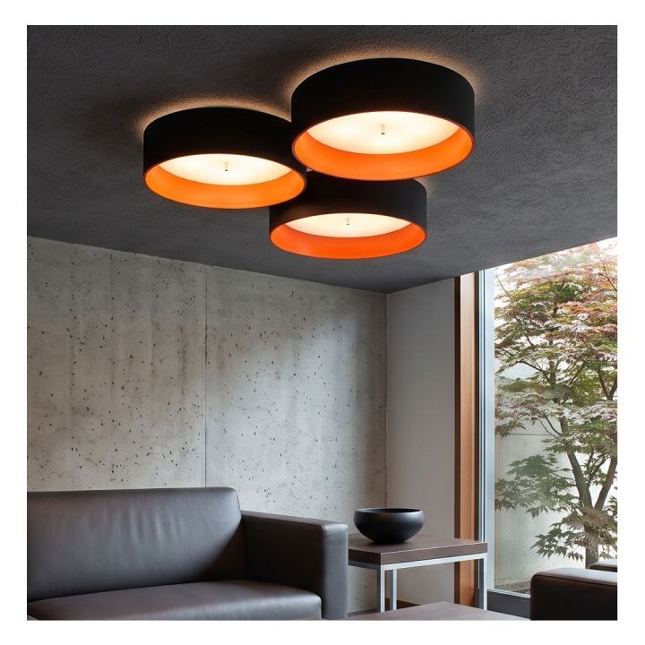 Close-up detail of the Eurolux ceiling light