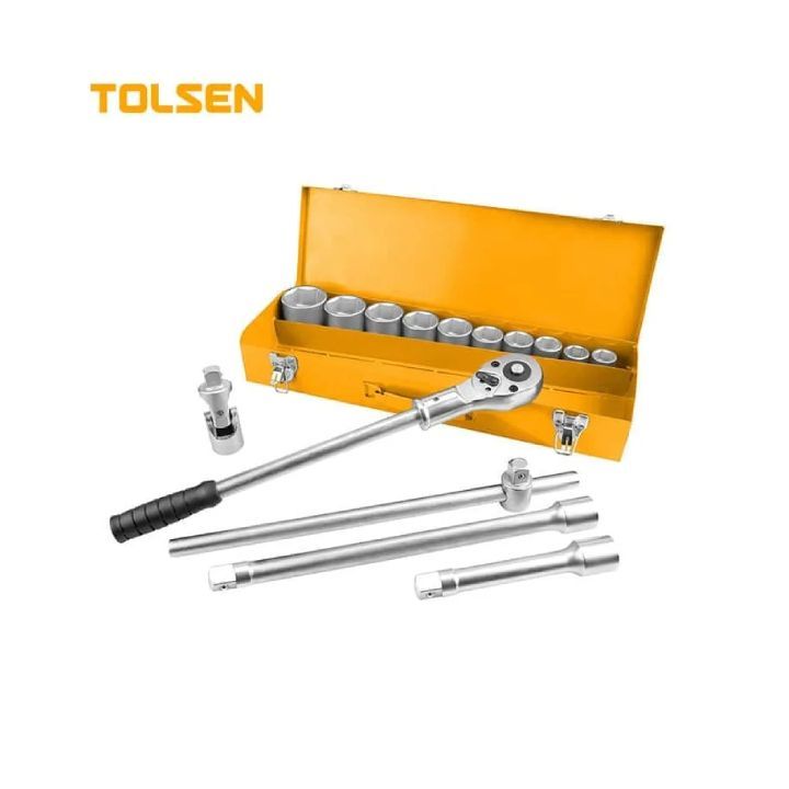 Tolsen socket set, front view
