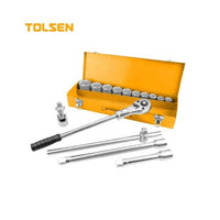 Tolsen socket set, front view