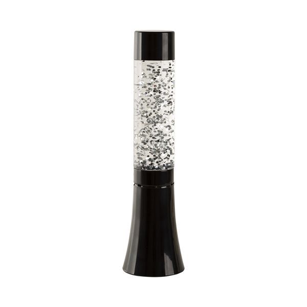 Eurolux black and clear night light, front view