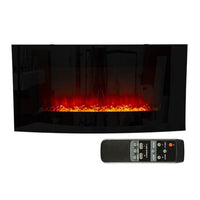 Radiant heater, front view