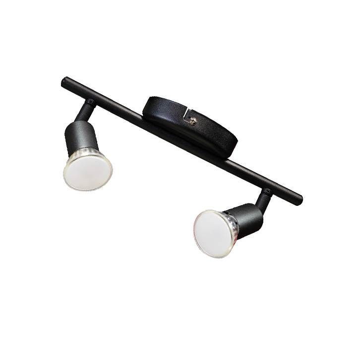 Eurolux black downlight dimensions diagram
