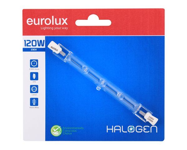 Eurolux halogen globe, front view