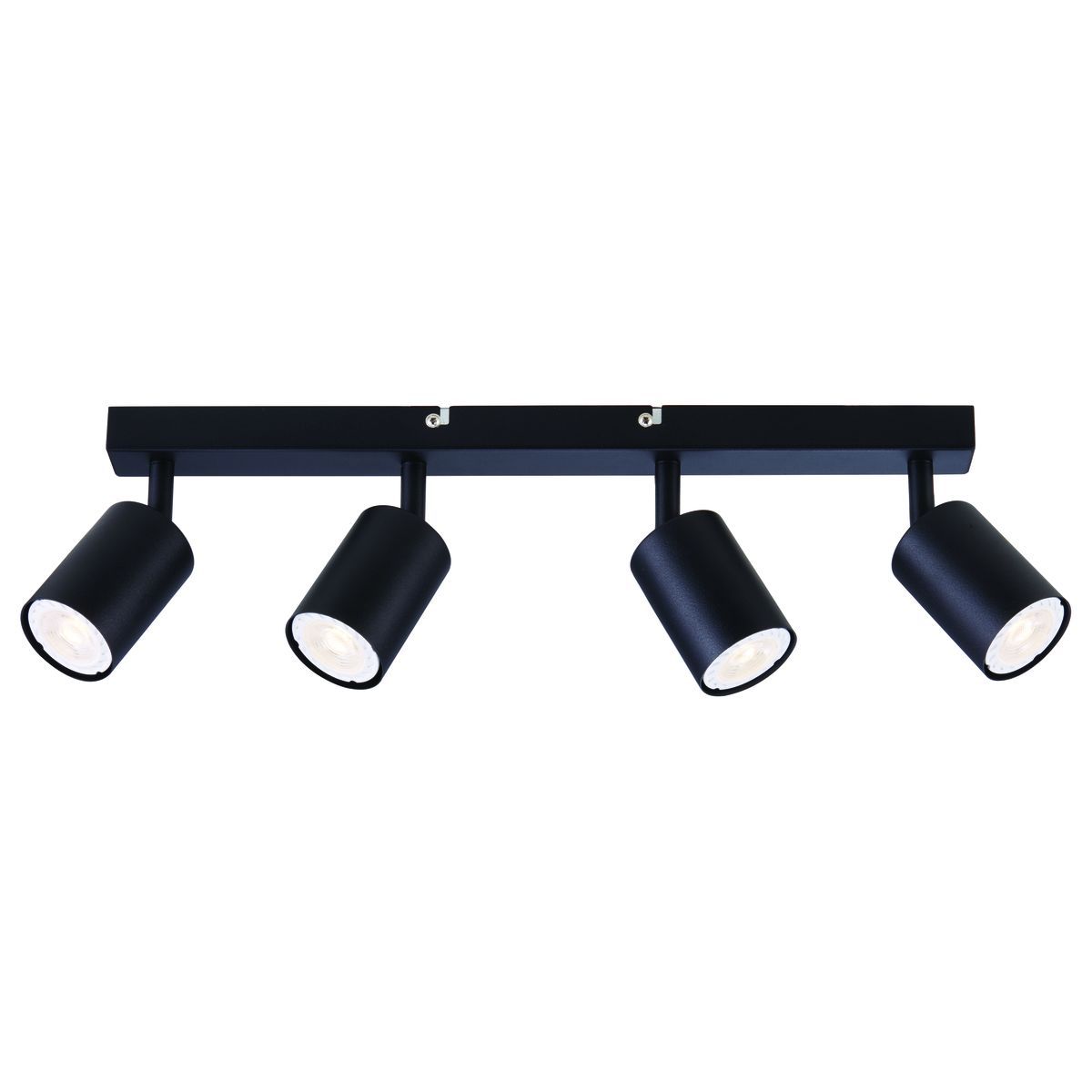 Urban white and black downlight, front view