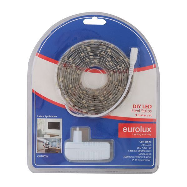 Eurolux light strip, front view