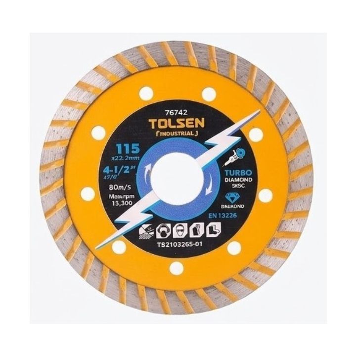 Tolsen blade shown in its packaging