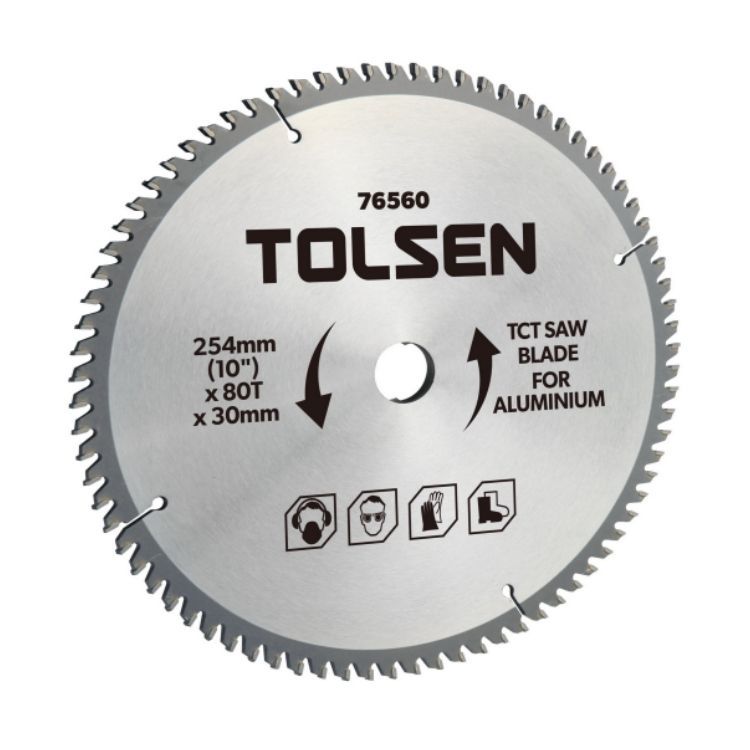 Close-up detail of the Tolsen saw