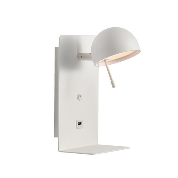 Eurolux white night light, front view