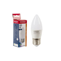 Eurolux LED globe shown in its packaging