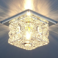 Eurolux ceiling light installed and lit