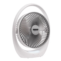 Eurolux white grey emergency light, front view