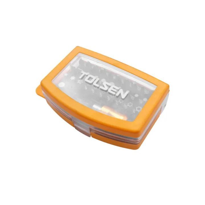 Close-up detail of the Tolsen screwdriver