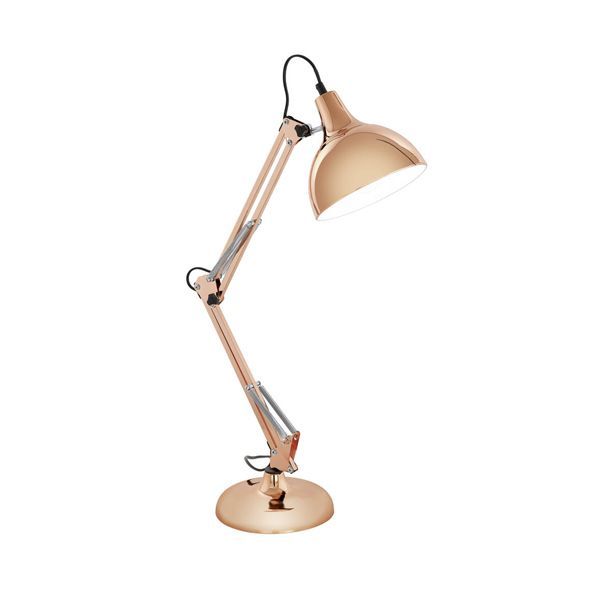 Eurolux copper lamp, front view