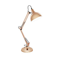 Eurolux copper lamp, front view