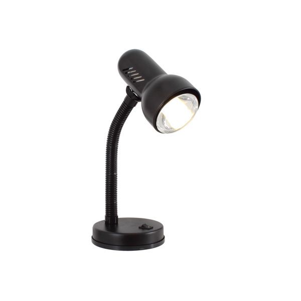 Eurolux black lamp, front view