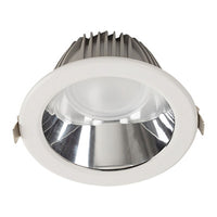 Eurolux white downlight, front view