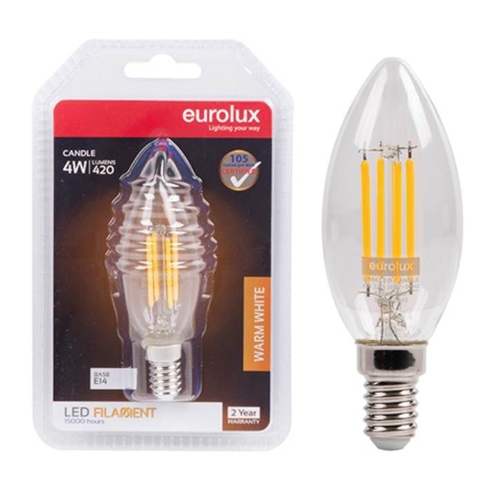 Eurolux chandelier shown in its packaging