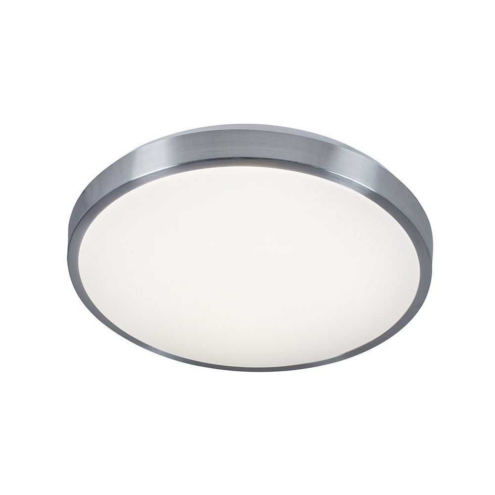 Eurolux silver ceiling light, front view