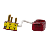 Eurolux extension cord, front view